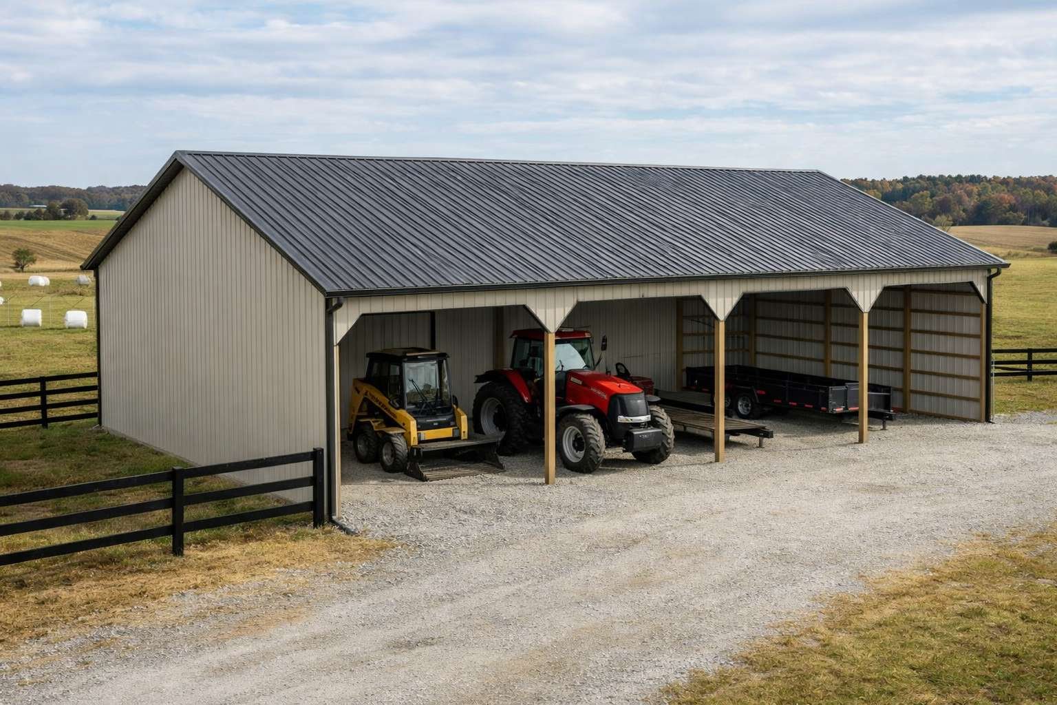 40x60x15 Tractor Storage