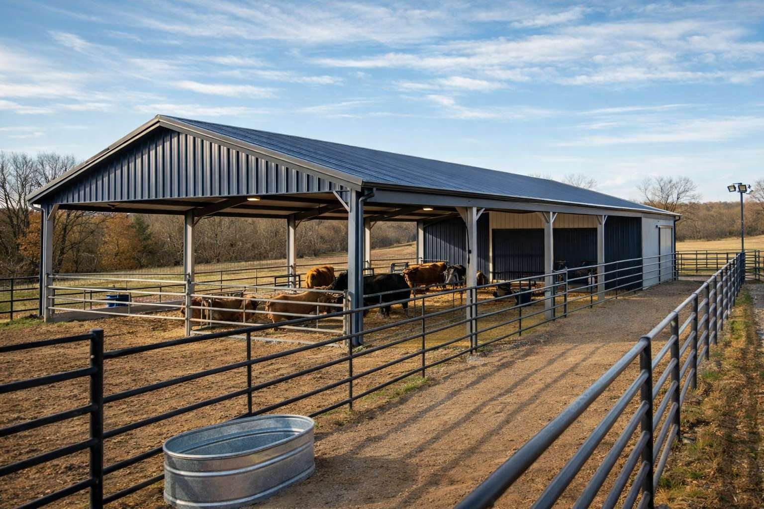 Livestock Carport 40x70x12